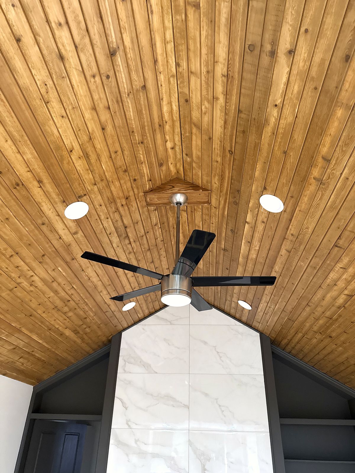 Wood ceiling